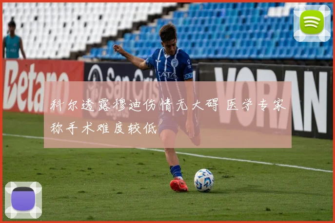 科尔透露穆迪伤情无大碍 医学专家称手术难度较低